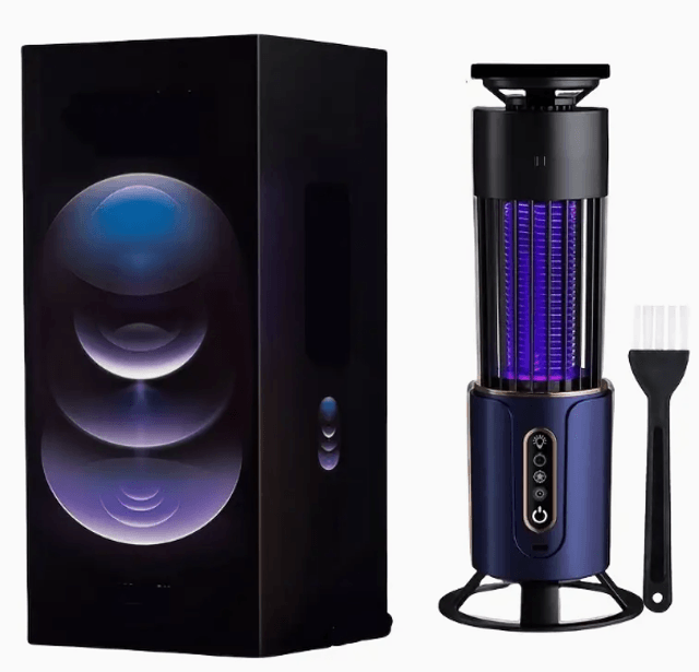  Lampe ultra puissant anti-moustique multifonctionnelle rechargeable par USB  Peut être placée sur la table ou suspendue, maison, bureau a l'extérieur