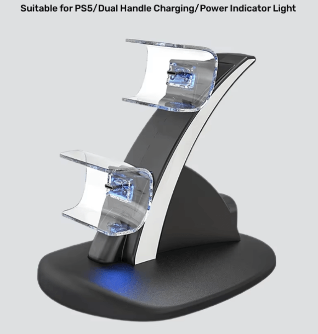 chargeur pour MANETTES contrôle PS5 station de support de charge Type-C  pour Sony Playstation 5 accessoires