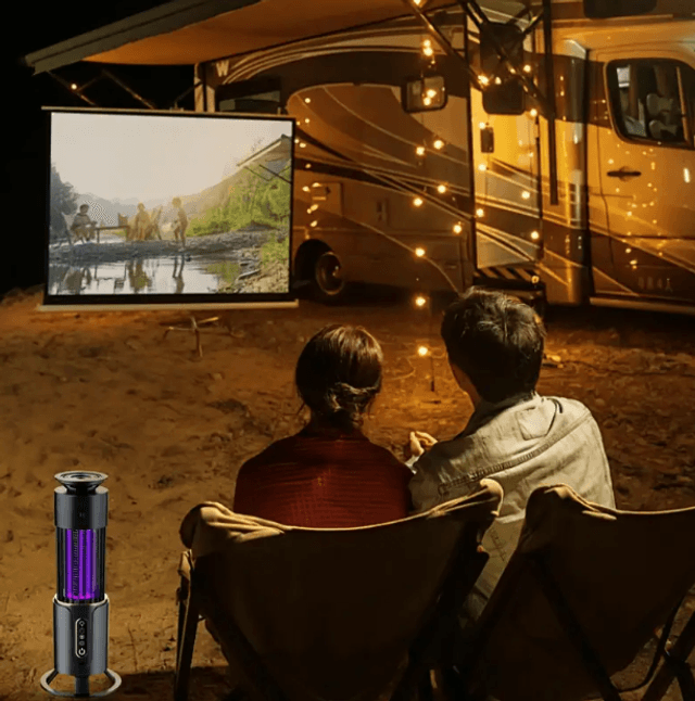  Lampe ultra puissant anti-moustique multifonctionnelle rechargeable par USB  Peut être placée sur la table ou suspendue, maison, bureau a l'extérieur